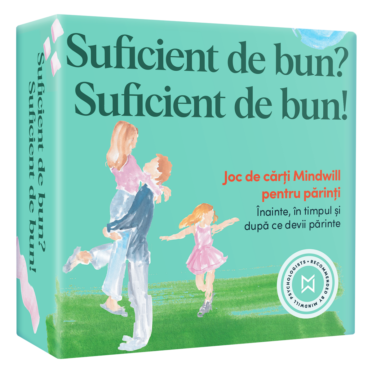 Joc de cărți Mindwill pentru părinți cu 160 de întrebări: Suficient de bun? Suficient de bun!