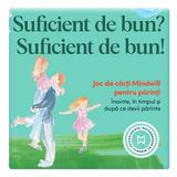 Joc de cărți Mindwill pentru părinți cu 160 de întrebări: Suficient de bun? Suficient de bun!
