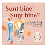 Joc de cărți Mindwill pentru adolescenți cu 160 de întrebări: Sunt bine! Sunt bine?